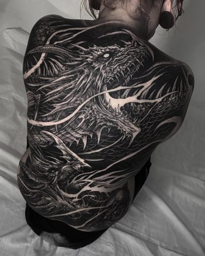 Sick collab with my friend @_lipa_ done in 2 violence days!!! 2 dragons, same direction with dif